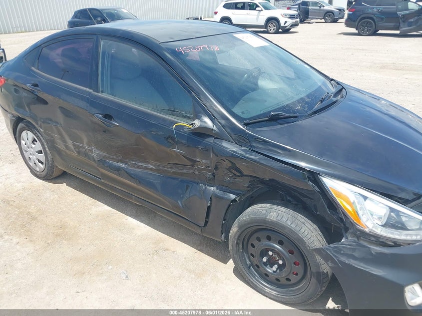 2014 Hyundai Accent VIN KMHCU4AE8EU618410 IAAI salvage auction — RIGHT SIDE, Original (Texas), sold $800 on 2026-07-29 (photo 6)
