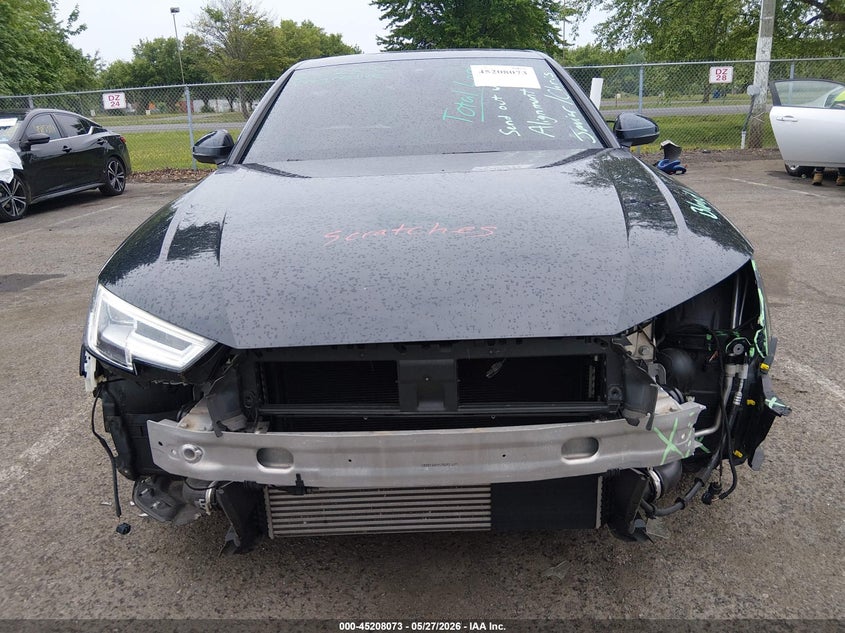 2017 Audi A4 VIN WAUFNAF4XHN065817 IAAI salvage auction — FRONT END, Salvage (New Jersey), sold $8,700 on 2026-07-16 (photo 6)