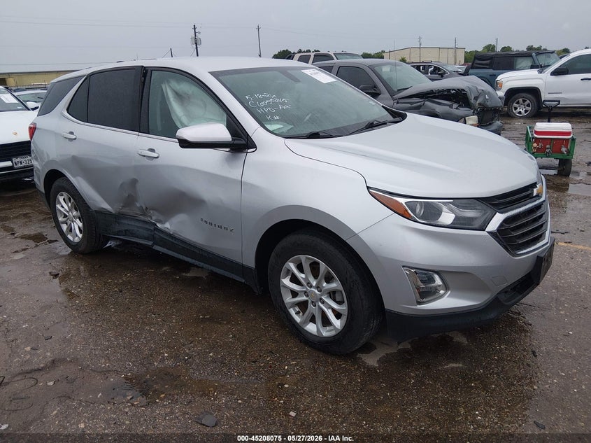 2018 Chevrolet Equinox VIN 2GNAXJEV7J6334648 IAAI salvage auction — RIGHT SIDE, Salvage Title, sold $2,300 on 2026-07-29 (photo 1)