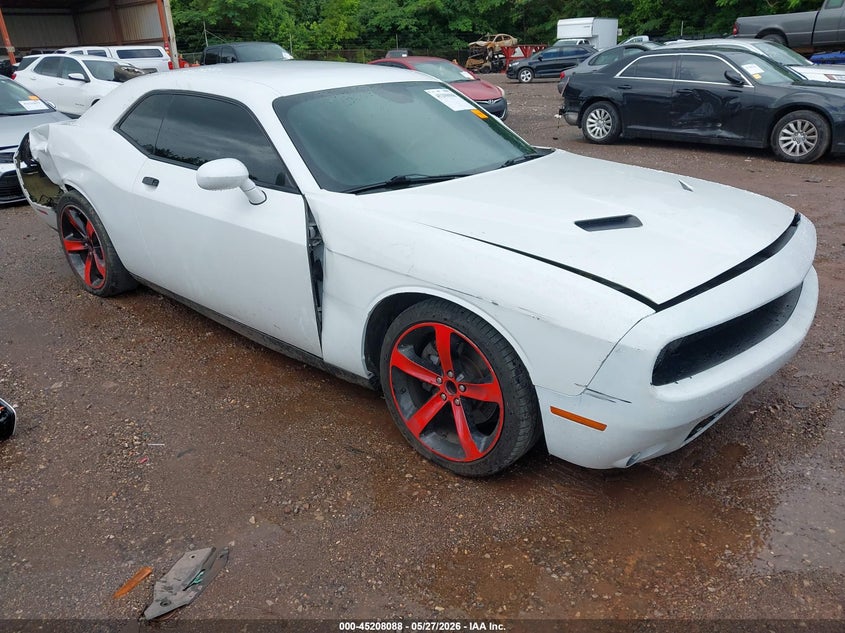 2019 Dodge Challenger VIN 2C3CDZBT4KH641488 IAAI salvage auction — FRONT & REAR, Salvage Title, sold $3,050 on 2026-07-22 (photo 1)