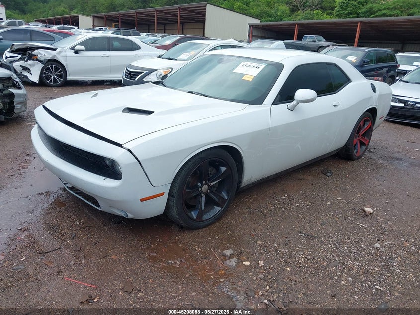 2019 Dodge Challenger VIN 2C3CDZBT4KH641488 IAAI salvage auction — FRONT & REAR, Salvage Title, sold $3,050 on 2026-07-22 (photo 2)