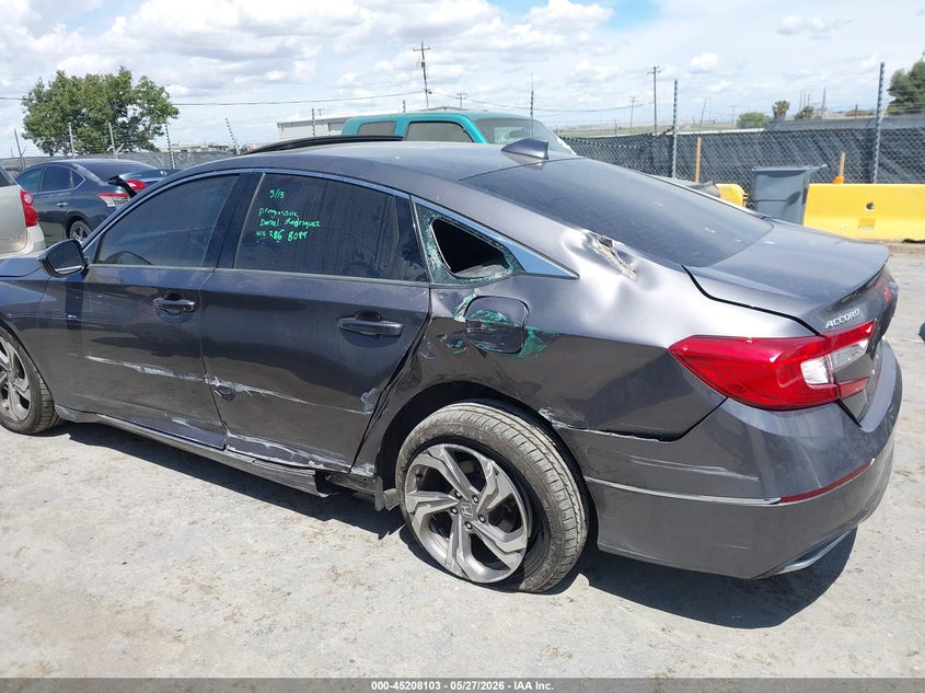2018 Honda Accord VIN 1HGCV1F43JA153404 IAAI salvage auction — LEFT REAR, Salvage Title, sold $4,500 on 2026-07-09 (photo 6)