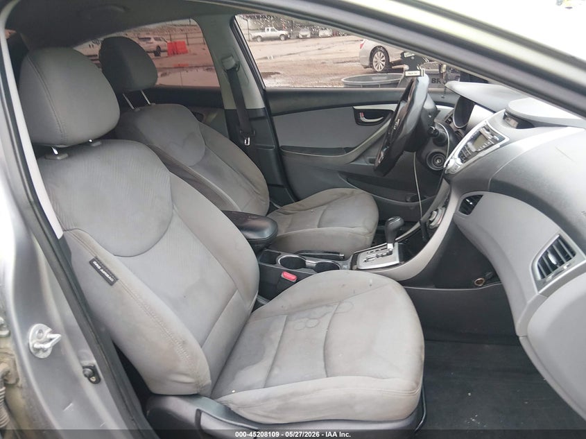 2012 Hyundai Elantra VIN KMHDH4AE4CU299481 IAAI salvage auction — REAR END, Original (Texas), sold $450 on 2026-07-28 (photo 5)