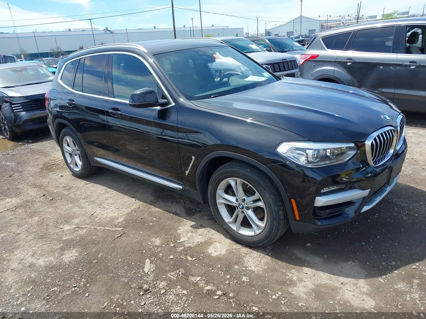 2020 BMW X3 VIN 5UXTY5C01LLE57984 IAAI salvage auction — REAR END, Mv-907A (New York), sold $11,200 on 2026-08-02 (photo 1)