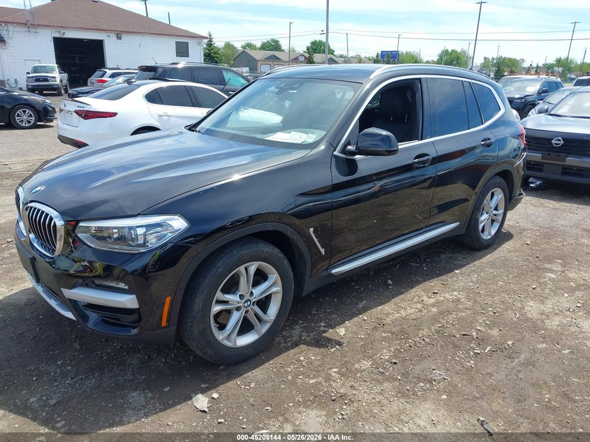 2020 BMW X3 VIN 5UXTY5C01LLE57984 IAAI salvage auction — REAR END, Mv-907A (New York), sold $11,200 on 2026-08-02 (photo 2)