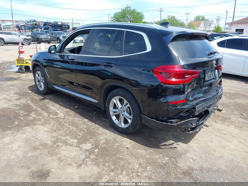 2020 BMW X3 VIN 5UXTY5C01LLE57984 IAAI salvage auction — REAR END, Mv-907A (New York), sold $11,200 on 2026-08-02 (photo 3)