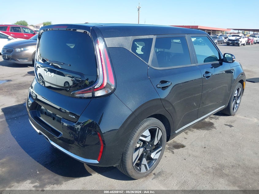 2023 Kia Soul VIN KNDJ53AU0P7860295 IAAI salvage auction — SIDE, Salvage (California), sold $6,300 on 2026-07-28 (photo 4)