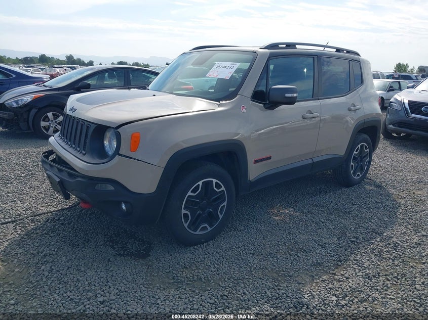 2015 Jeep Renegade VIN ZACCJBCT8FPB97952 IAAI salvage auction — FRONT END, Salvage Title, sold $825 on 2026-07-23 (photo 2)