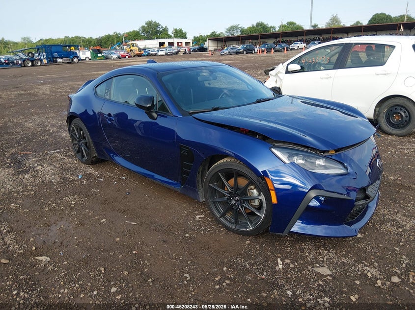 2022 Toyota Gr 86 VIN JF1ZNBF14N8751136 IAAI salvage auction — FRONT END, Salvage Title, sold $6,500 on 2026-07-22 (photo 1)