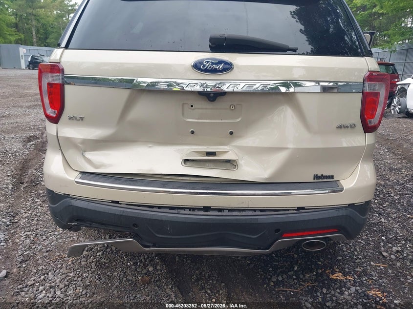 2018 Ford Explorer VIN 1FM5K8D80JGA95114 IAAI salvage auction — FRONT & REAR, Salvage (New Jersey), sold $3,200 on 2026-08-01 (photo 6)