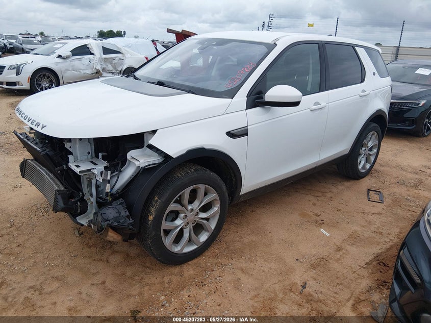 2017 Land rover Discovery sport VIN SALCP2BG8HH689287 IAAI salvage auction — FRONT END, Salvage (Alabama), sold $2,550 on 2026-08-25 (photo 2)