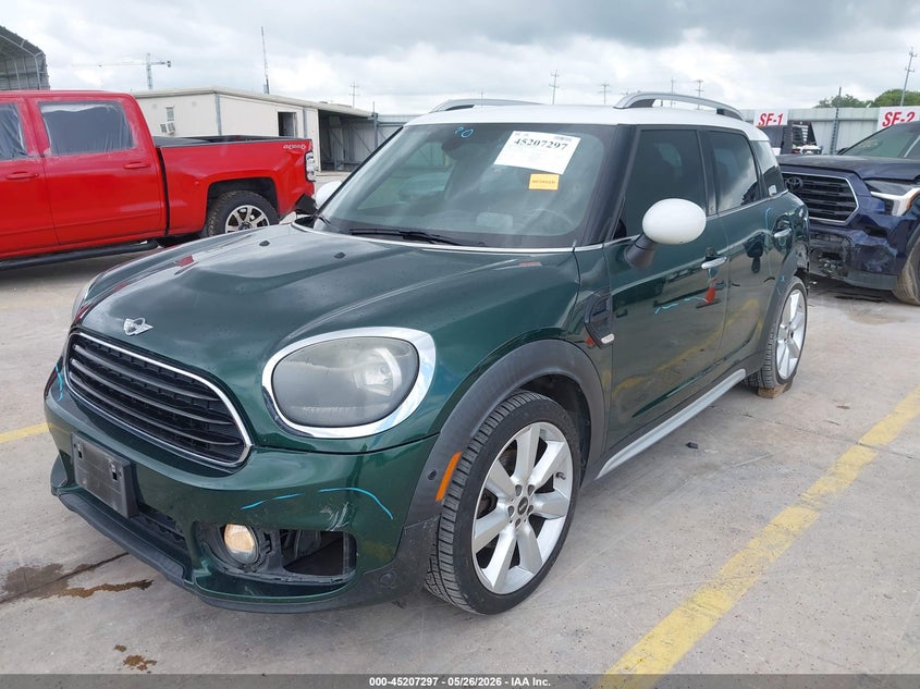 2018 Mini Countryman VIN WMZYS7C33J3E08636 IAAI salvage auction — LEFT SIDE, Salvage Title, sold $3,950 on 2026-07-27 (photo 2)
