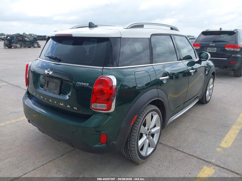 2018 Mini Countryman VIN WMZYS7C33J3E08636 IAAI salvage auction — LEFT SIDE, Salvage Title, sold $3,950 on 2026-07-27 (photo 4)