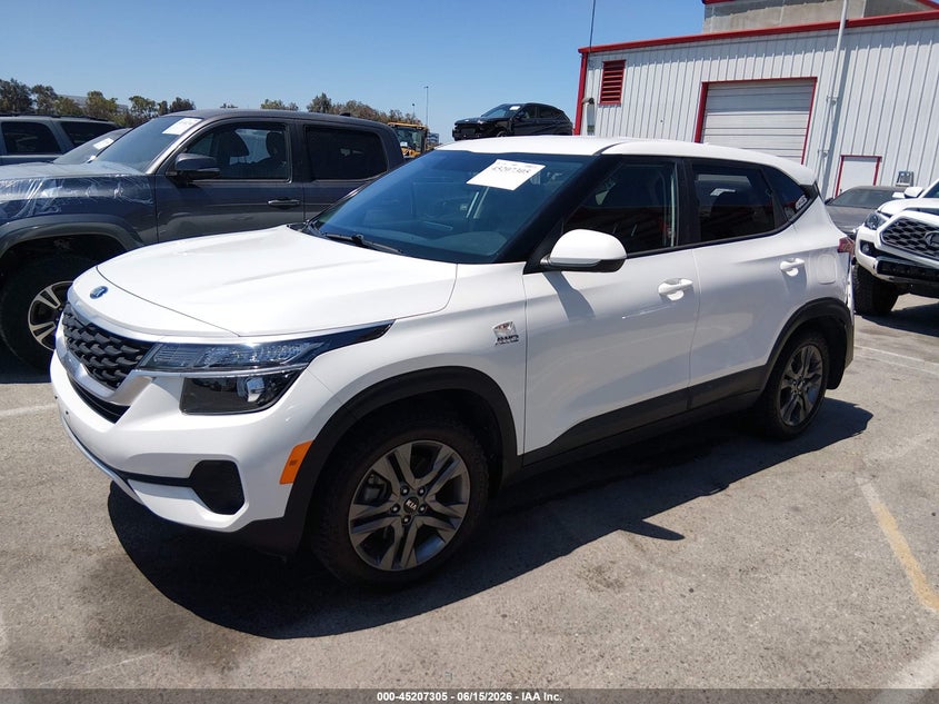 2021 Kia Seltos VIN KNDEPCAA3M7233149 IAAI salvage auction — REAR END, Salvage Title, sold $4,950 on 2026-07-16 (photo 2)