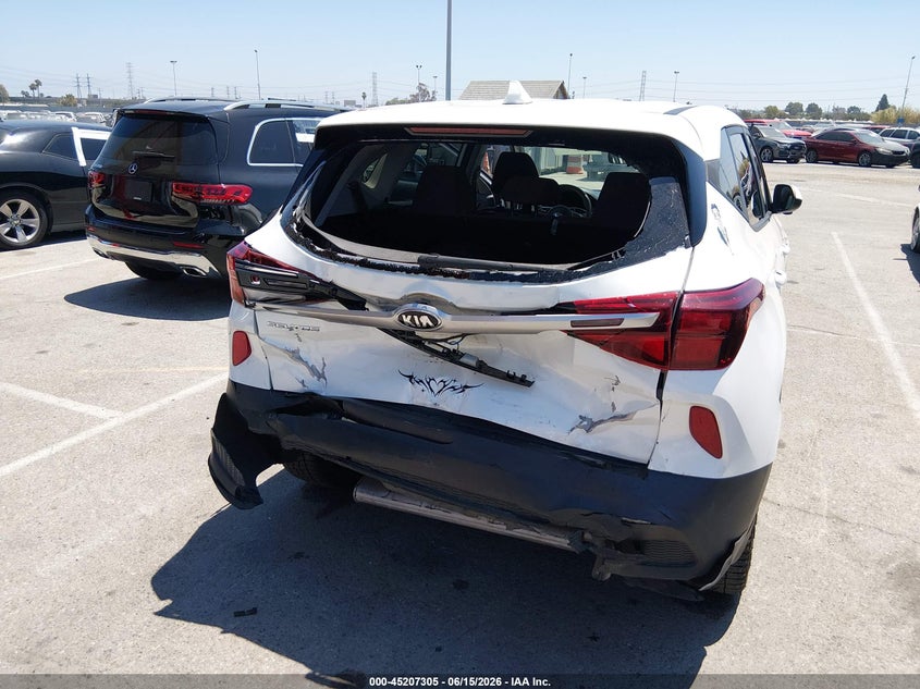 2021 Kia Seltos VIN KNDEPCAA3M7233149 IAAI salvage auction — REAR END, Salvage Title, sold $4,950 on 2026-07-16 (photo 6)