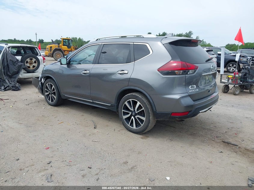 2018 Nissan Rogue VIN JN8AT2MV3JW309459 IAAI salvage auction — FRONT END, Salvage (Massachusetts), sold $4,700 on 2026-07-15 (photo 3)