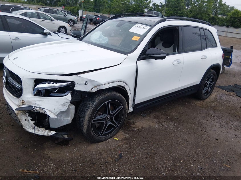 2021 Mercedes-benz Glb VIN W1N4M4GB4MW109660 IAAI salvage auction — FRONT END, Salvage (Ohio), sold $7,700 on 2026-07-09 (photo 2)