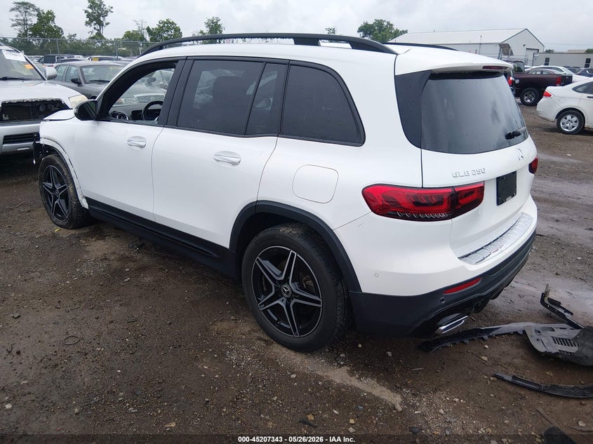 2021 Mercedes-benz Glb VIN W1N4M4GB4MW109660 IAAI salvage auction — FRONT END, Salvage (Ohio), sold $7,700 on 2026-07-09 (photo 3)