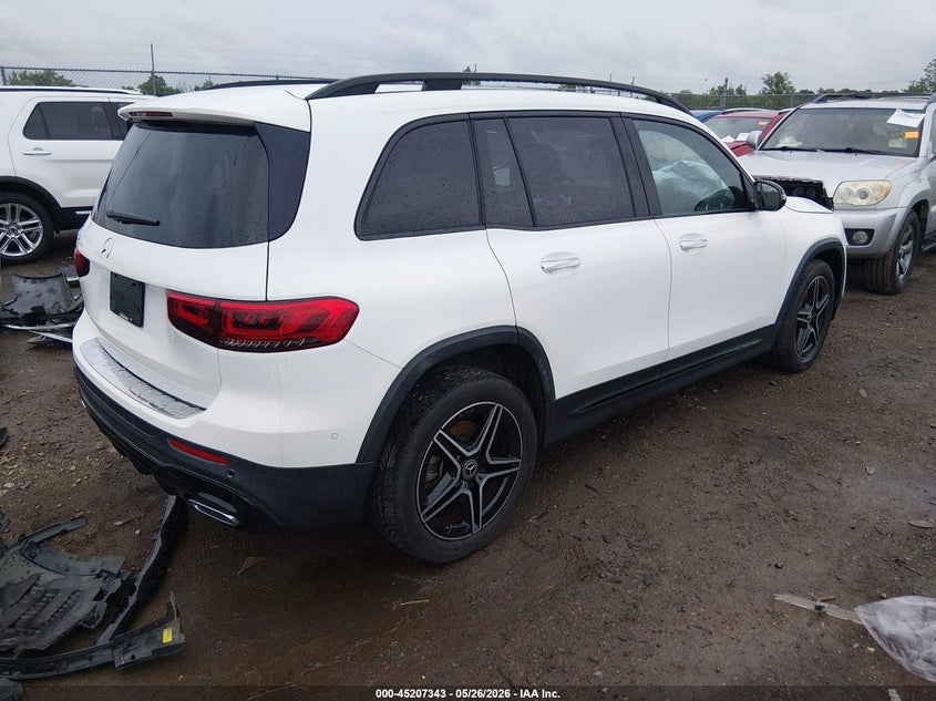 2021 Mercedes-benz Glb VIN W1N4M4GB4MW109660 IAAI salvage auction — FRONT END, Salvage (Ohio), sold $7,700 on 2026-07-09 (photo 4)