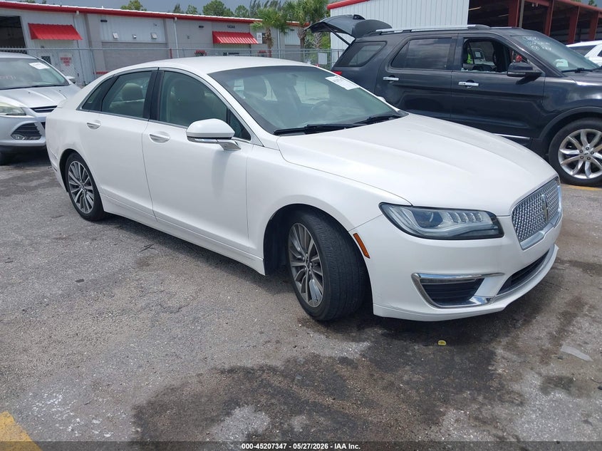 2018 Lincoln Mkz VIN 3LN6L5C91JR608535 IAAI salvage auction — RIGHT REAR, Clear (Florida), sold $10,000 on 2026-07-13 (photo 1)