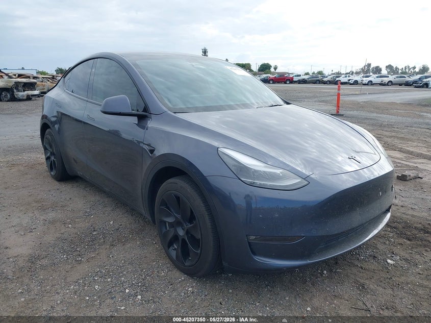 2023 Tesla Model y VIN 7SAYGDED5PF961144 IAAI salvage auction — REAR END, Salvage Title, sold $11,675 on 2026-07-07 (photo 1)