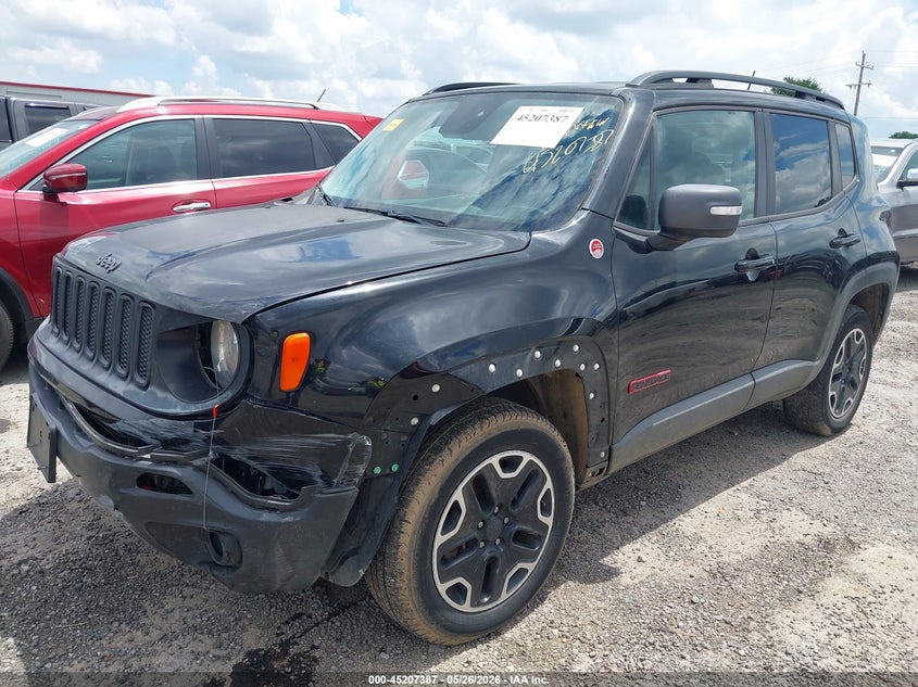 2016 Jeep Renegade VIN ZACCJBCT4GPD57231 IAAI salvage auction — UNKNOWN, Clear (Oklahoma), sold $1,400 on 2026-08-01 (photo 2)