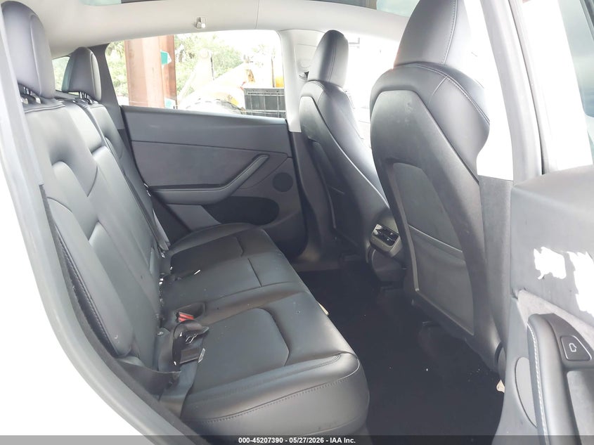 2023 Tesla Model y VIN 7SAYGDEE3PA177907 IAAI salvage auction — REAR END, Salvage Title, sold $14,900 on 2026-07-30 (photo 8)