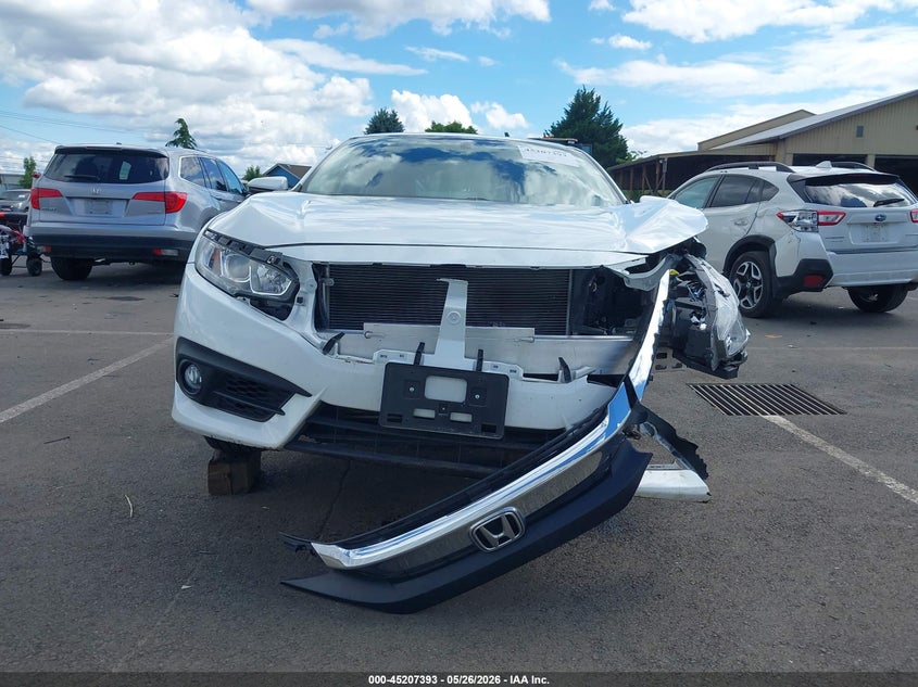 2018 Honda Civic VIN JHMFC1F73JX020410 IAAI salvage auction — FRONT END, Salvage (Oregon), sold $4,650 on 2026-07-07 (photo 6)