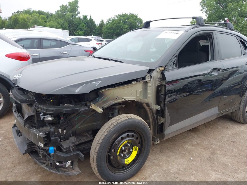 2025 Hyundai Kona VIN KM8HC3ABXSU223780 IAAI salvage auction — FRONT & REAR, Salvage (Oklahoma), sold $5,900 on 2026-07-22 (photo 6)