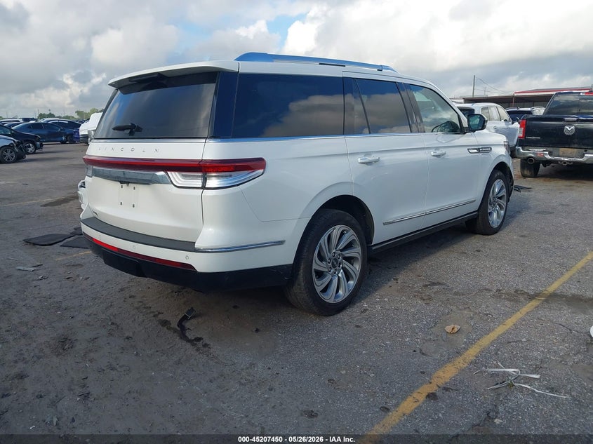 2024 Lincoln Navigator VIN 5LMJJ2NG4REL19932 IAAI salvage auction — FRONT END, Original (Texas), sold $12,200 on 2026-07-30 (photo 4)