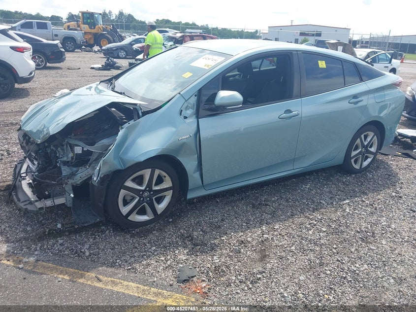 2018 Toyota Prius VIN JTDKARFU2J3068532 IAAI salvage auction — FRONT END, Salvage Title, sold $2,900 on 2026-07-12 (photo 2)