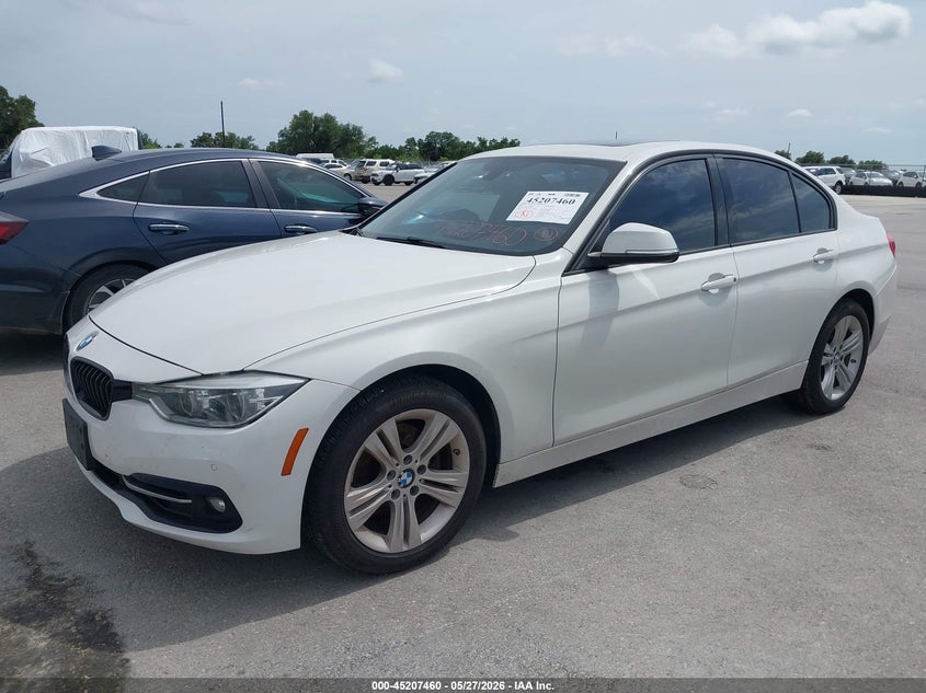 2016 BMW 3er VIN WBA8E9C52GK604113 IAAI salvage auction — FRESH WATER, Salvage Title, sold $1,250 on 2026-07-23 (photo 2)