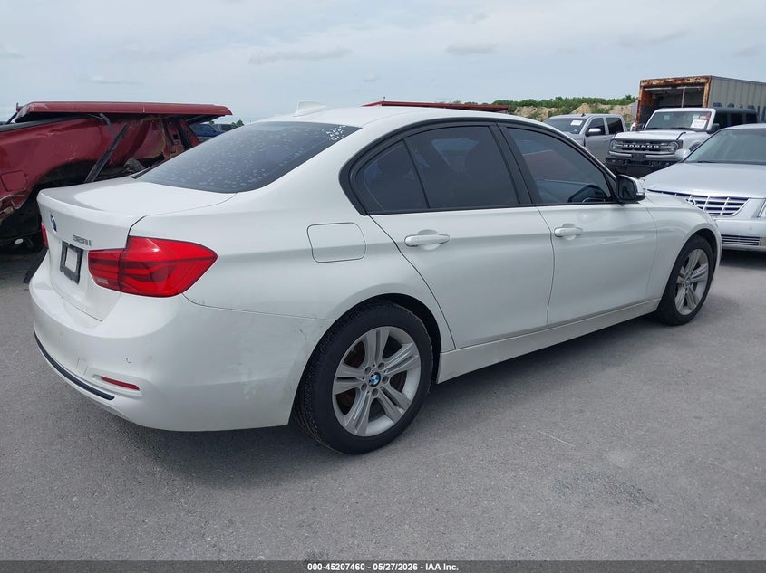 2016 BMW 3er VIN WBA8E9C52GK604113 IAAI salvage auction — FRESH WATER, Salvage Title, sold $1,250 on 2026-07-23 (photo 4)
