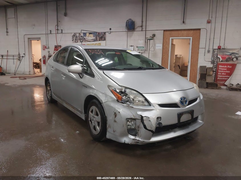 2011 Toyota Prius VIN JTDKN3DU8B0298034 IAAI salvage auction — FRONT END, Salvage (Maine), sold $750 on 2026-07-13 (photo 1)