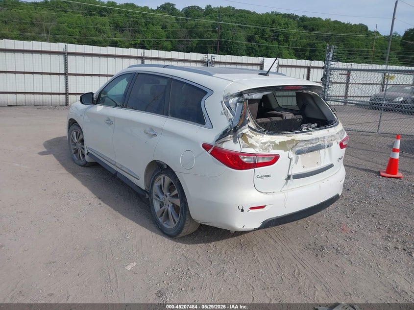 2014 Infiniti Qx60 VIN 5N1AL0MM5EC538039 IAAI salvage auction — FRONT END, Salvage (Iowa), sold $550 on 2026-07-29 (photo 3)