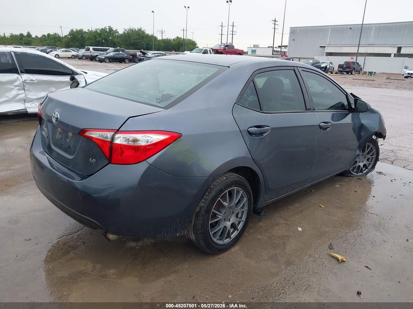 2016 Toyota Corolla VIN 5YFBURHE7GP448298 IAAI salvage auction — FRONT END, Salvage Title, sold $1,250 on 2026-07-09 (photo 4)