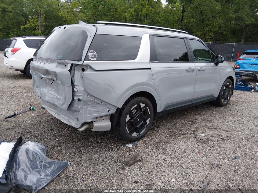 2025 Kia Carnival VIN KNDNC5K31S6536599 IAAI salvage auction — REAR END, Clear (South Carolina), sold $16,000 on 2026-07-14 (photo 4)