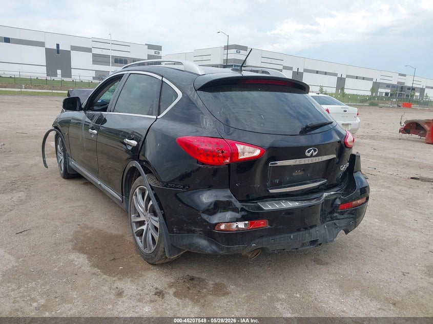 2017 Infiniti Qx50 VIN JN1BJ0RR1HM406514 IAAI salvage auction — FRONT & REAR, Salvage Title, sold $800 on 2026-07-14 (photo 3)