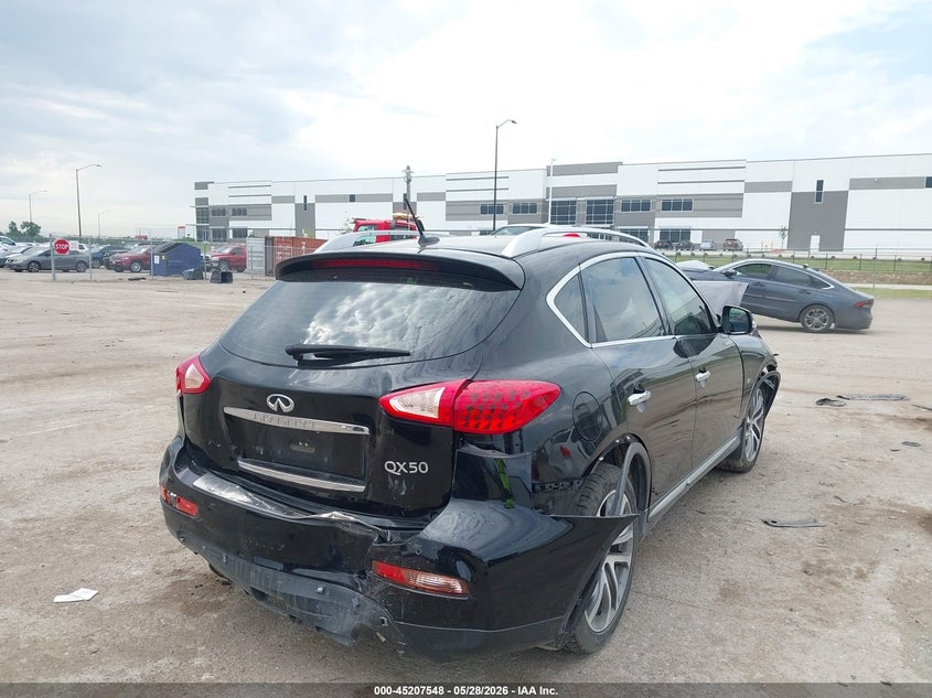 2017 Infiniti Qx50 VIN JN1BJ0RR1HM406514 IAAI salvage auction — FRONT & REAR, Salvage Title, sold $800 on 2026-07-14 (photo 4)