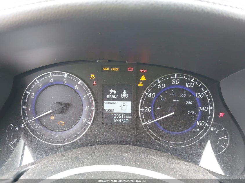 2017 Infiniti Qx50 VIN JN1BJ0RR1HM406514 IAAI salvage auction — FRONT & REAR, Salvage Title, sold $800 on 2026-07-14 (photo 7)