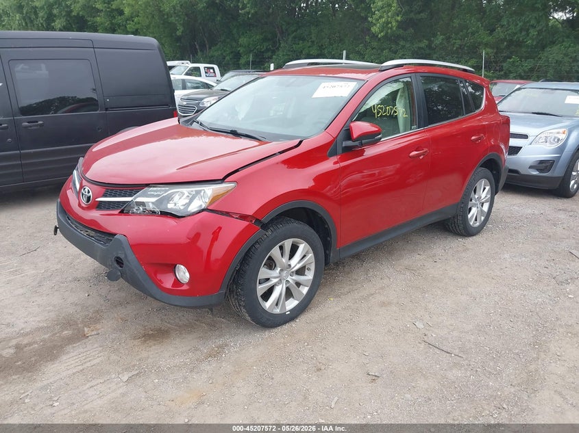 2014 Toyota Rav 4 VIN JTMDFREV8ED093651 IAAI salvage auction — FRONT END, Salvage (Indiana), sold $5,000 on 2026-07-08 (photo 2)