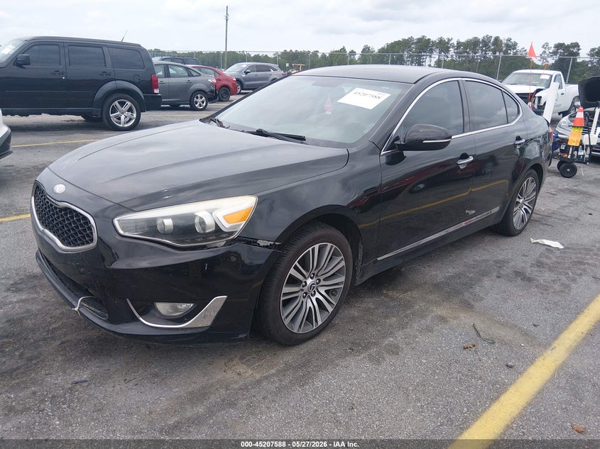 2016 Kia Cadenza VIN KNALN4D74G5215503 IAAI salvage auction — NORMAL WEAR, Clear (South Carolina), sold $25 on 2026-07-29 (photo 2)