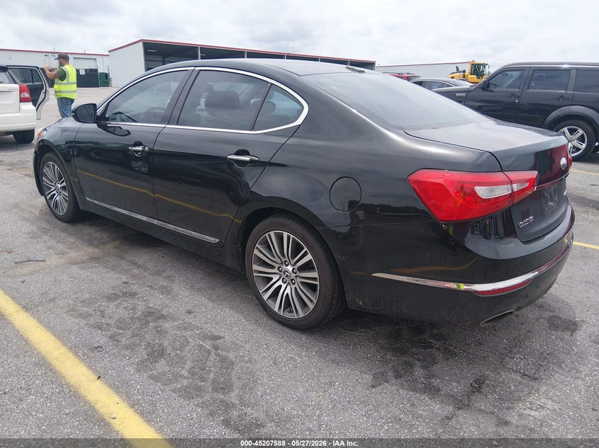 2016 Kia Cadenza VIN KNALN4D74G5215503 IAAI salvage auction — NORMAL WEAR, Clear (South Carolina), sold $25 on 2026-07-29 (photo 3)