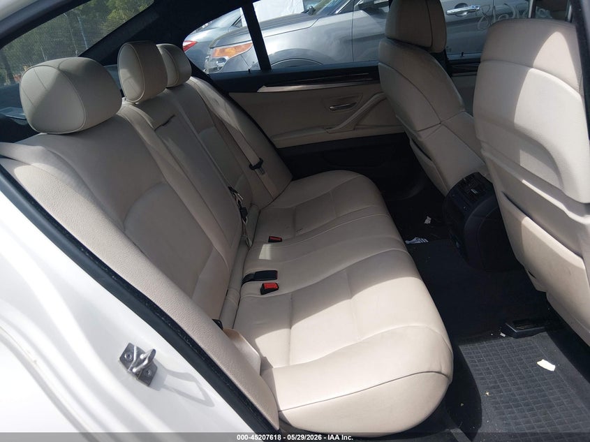 2012 BMW 5er VIN WBAFU7C59CDU62680 IAAI salvage auction — LEFT REAR, Salvage Title, sold $1,950 on 2026-08-04 (photo 8)
