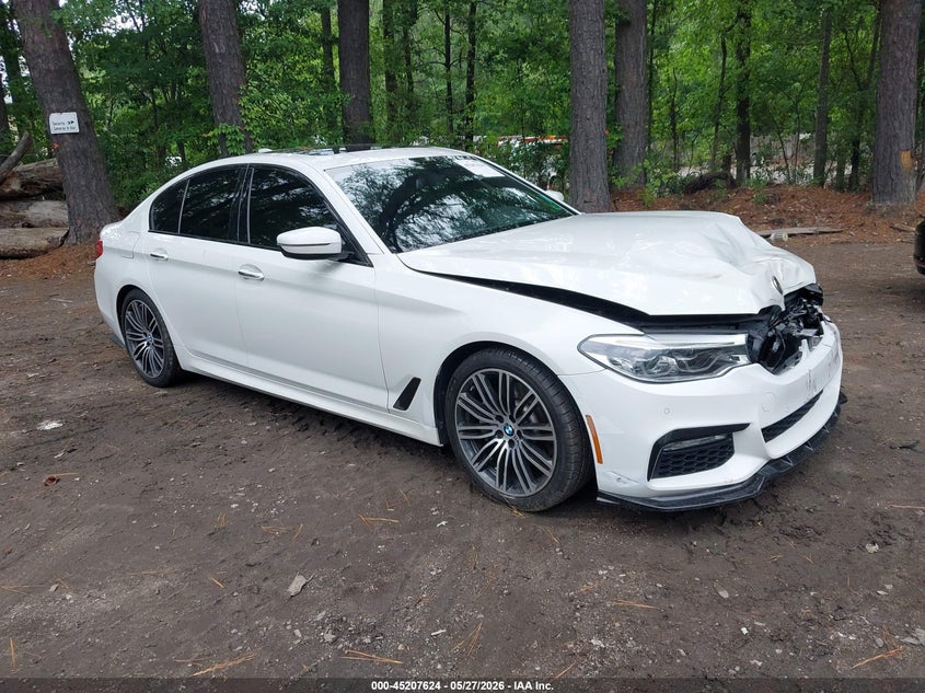 2017 BMW 5er VIN WBAJE7C34HG888045 IAAI salvage auction — FRONT END, Salvage Title, sold $8,550 on 2026-07-07 (photo 1)