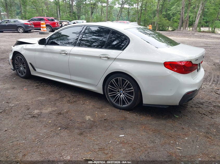 2017 BMW 5er VIN WBAJE7C34HG888045 IAAI salvage auction — FRONT END, Salvage Title, sold $8,550 on 2026-07-07 (photo 3)