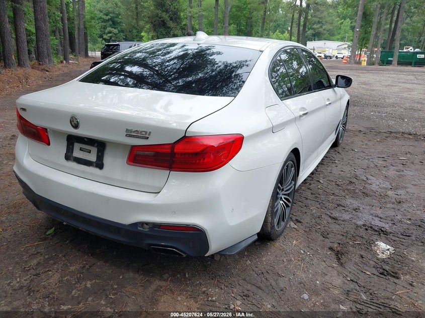 2017 BMW 5er VIN WBAJE7C34HG888045 IAAI salvage auction — FRONT END, Salvage Title, sold $8,550 on 2026-07-07 (photo 4)