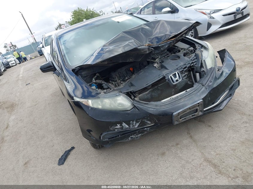 2014 Honda Civic VIN 19XFB2F54EE233025 IAAI salvage auction — FRONT END, Salvage Title, sold $1,825 on 2026-07-22 (photo 6)