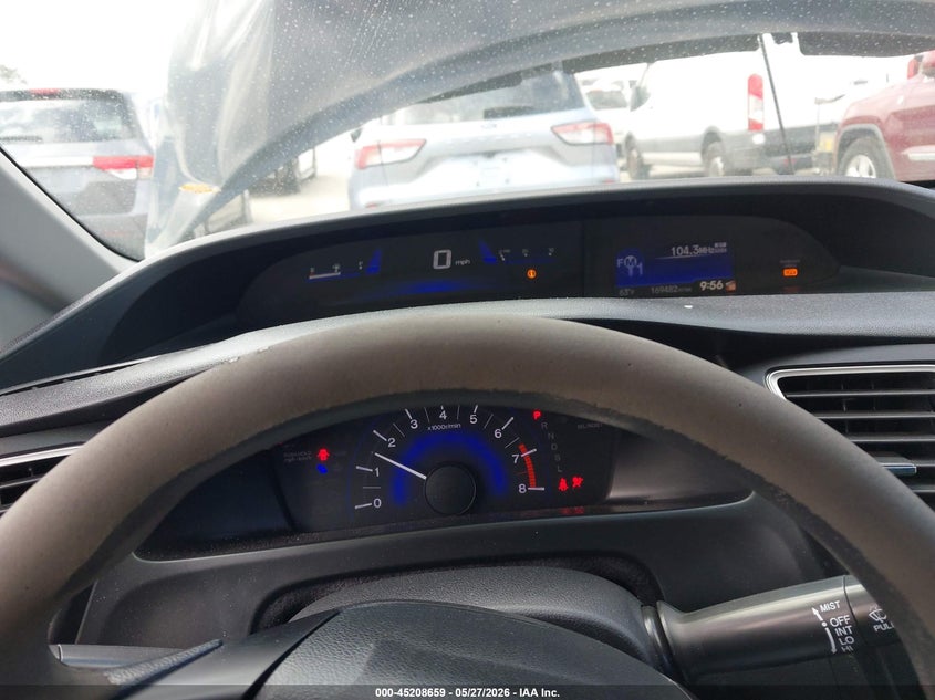 2014 Honda Civic VIN 19XFB2F54EE233025 IAAI salvage auction — FRONT END, Salvage Title, sold $1,825 on 2026-07-22 (photo 7)