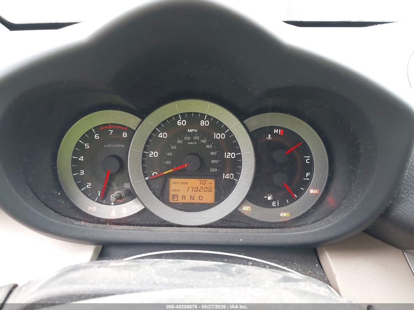 2008 Toyota Rav4 VIN JTMBD31V586084138 IAAI salvage auction — FRONT END, Salvage (Ohio), sold $1,250 on 2026-07-08 (photo 7)